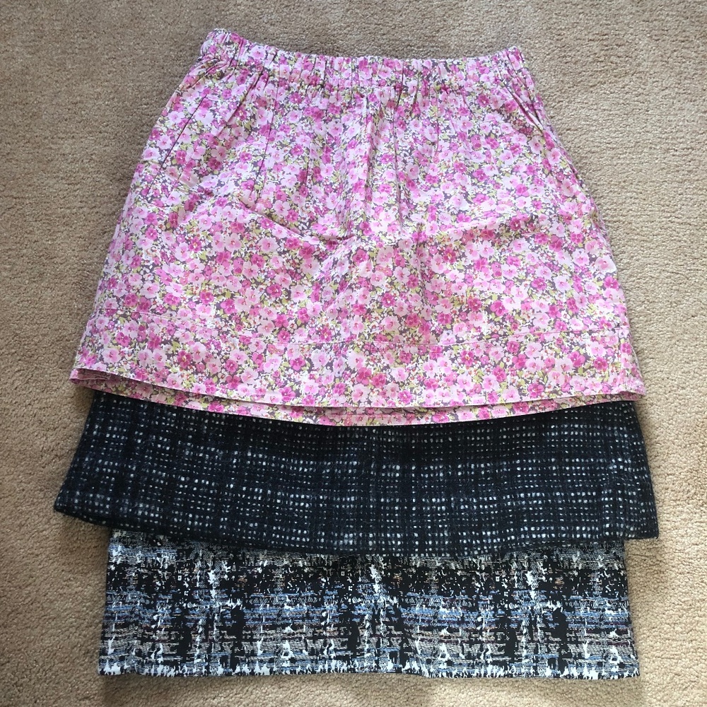 🚫SOLD🚫 J. Crew Skirt LOT Size Small/0